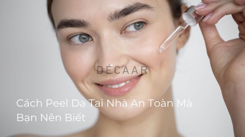 cách peel da tại nhà